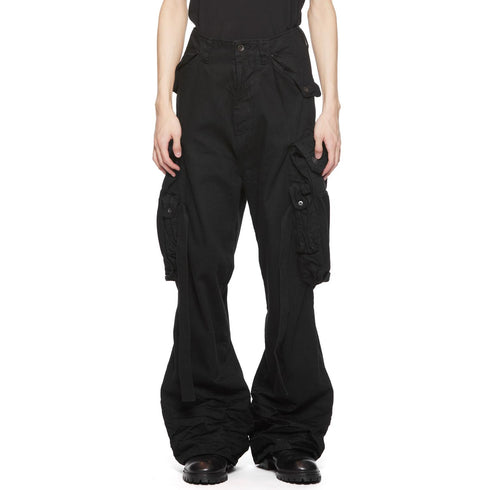 PERMANENT JULIUS 899PAM2-BK Black / Gasmask Cargo Pants